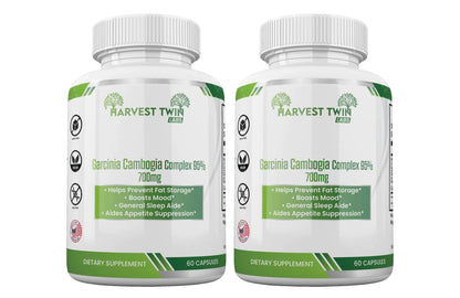 Harvest Twin Garcinia Cambogia Complex 95% - 700mg