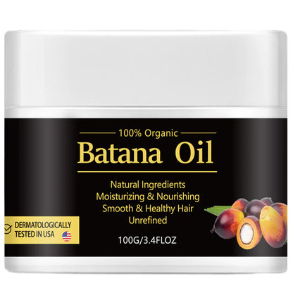 Raw Batana Oil for Hair Care, 100% Pure Batana Oil from Honduras, Unrefined Botana Hair Oil for Men & Women 5.3 o