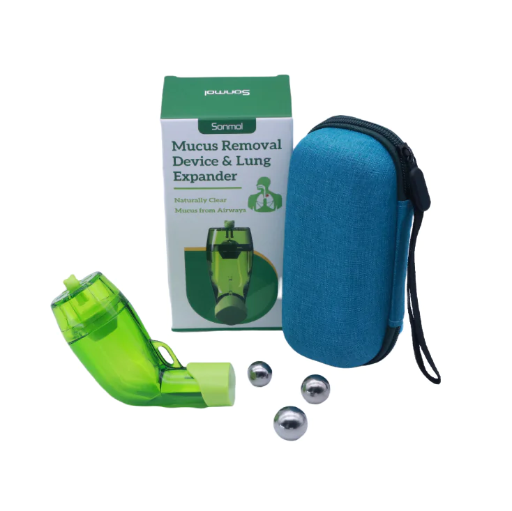 BreatheEasy: The Ultimate Lung Cleansing Device. Breathing Lung Expander & Mucus Removal Device - Exercise & Cleanse Therapy Aid for better Sleep & Fitness