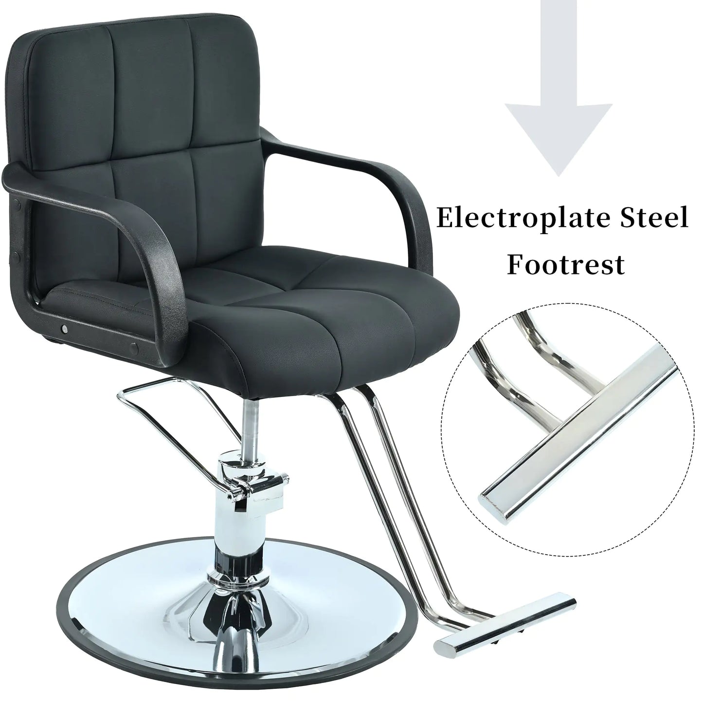 Metal Barber Salon Chair