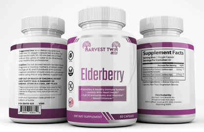 Harvest Twin Elderberry Gummies