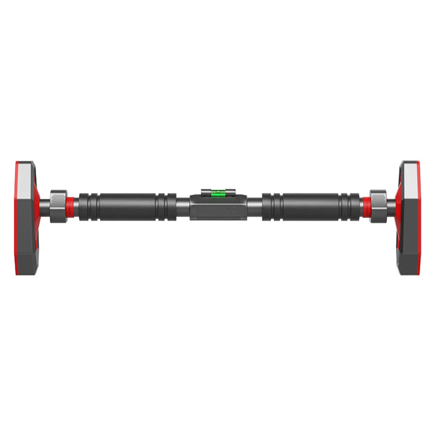 Pull Up Bar Doorway, Chin Up Bar with Level Meter No Screw Installation, Adjustable to Doors with a Different Width, 28.3inch-38.2inch 440LBS, Workout Bar for Home Gym Exercise Fitness