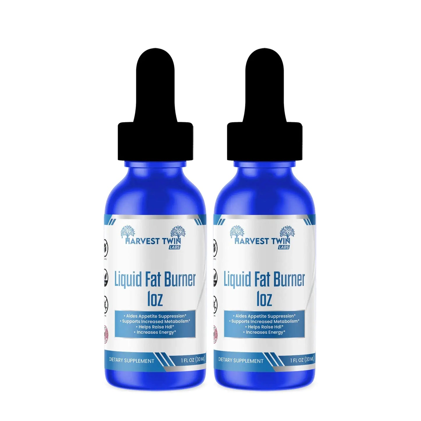 Harvest Twin Liquid Fat Burner 1oz Drops