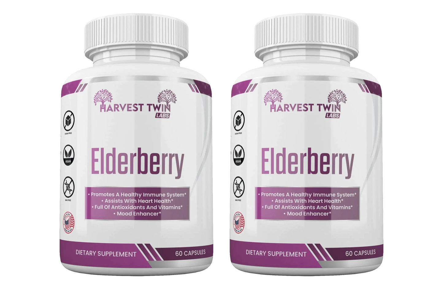 Harvest Twin Elderberry Gummies