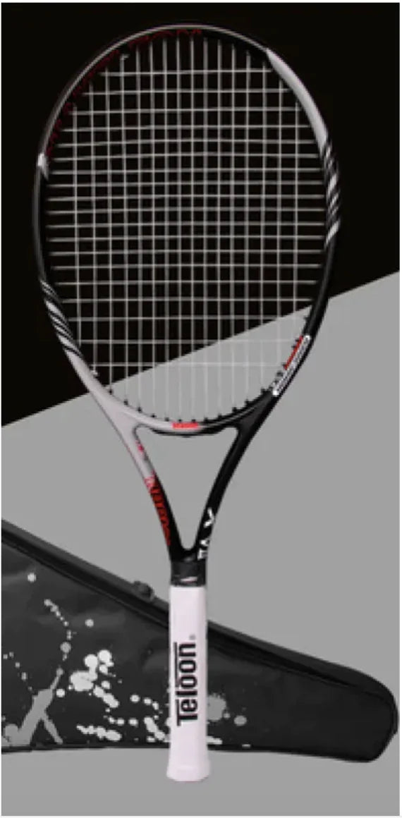 Tennis Rackets for Adults, Pre-Strung 27 Inch Tennis Racquets, 10 Color Options.