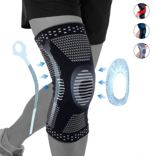 Outdoor Basketball Protective Half Moon Knee Pads