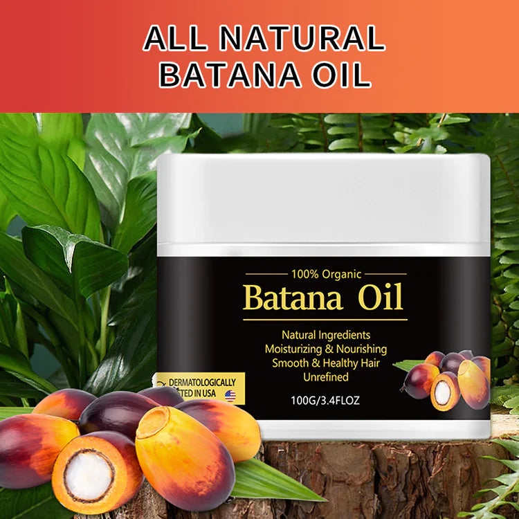 Raw Batana Oil for Hair Care, 100% Pure Batana Oil from Honduras, Unrefined Botana Hair Oil for Men & Women 5.3 o