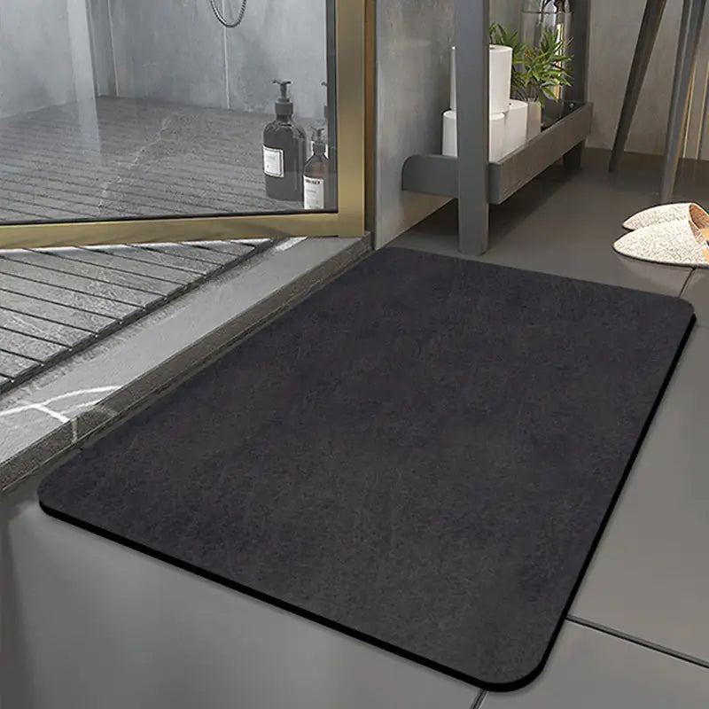 Bathroom Mat Quick Dry Shower Mats-Bathroom Floor Mats in Front of Bathtub 40x60cm