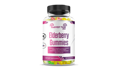 Harvest Twin Elderberry Gummies