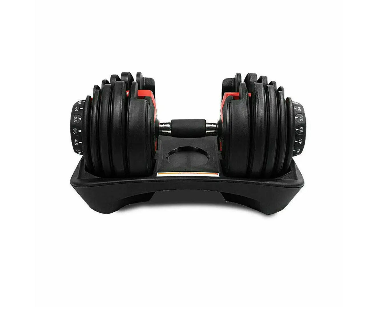 5lb-52.5lb Adjustable Dumbbells [ Single/Set of 2 (Free Hand Grip)], 15 Adjustable Weight Settings, Space Efficient Compact Design, Easily Switch Exercises | Dumbell Set for Fitness and Home Gym