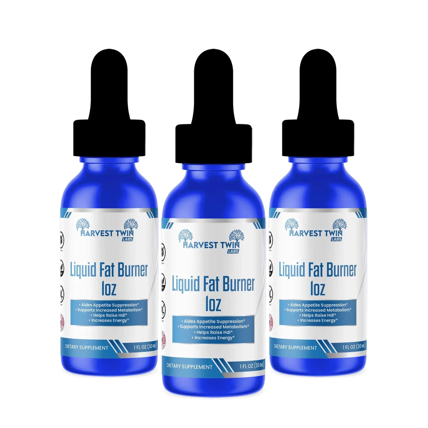 Harvest Twin Liquid Fat Burner 1oz Drops