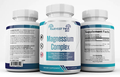 Harvest Twin Magnesium Complex Supplements