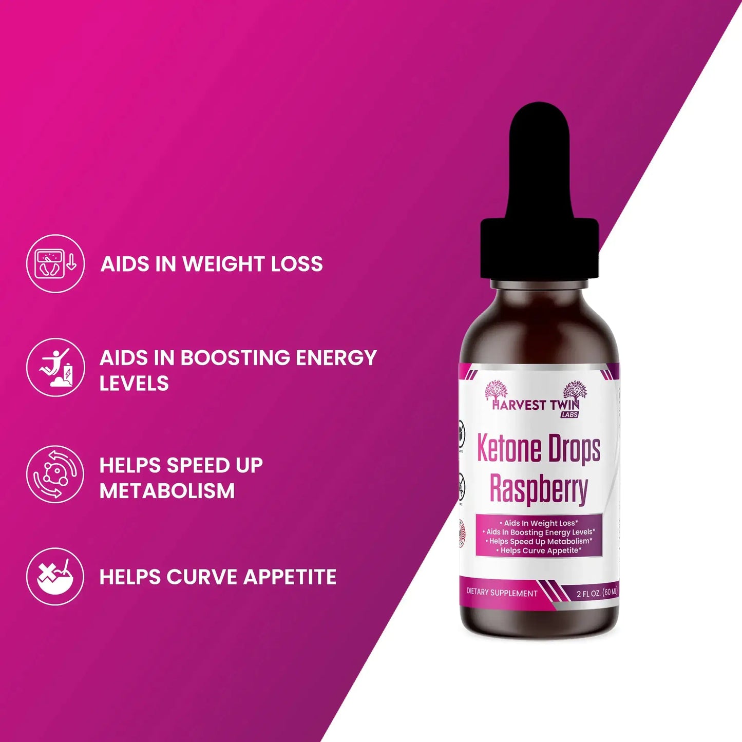 Harvest Twin Keto Ultra (raspberry Ketone Ultra drops)