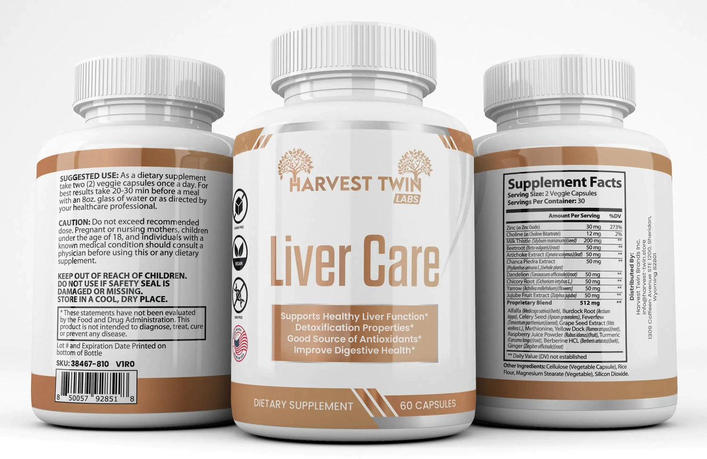 Harvest Twin Liver Care Supplements