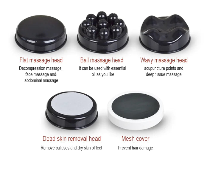 Body Sculpting Machine - Rechargeable Cellulite Massager with 4 Models & 5 Speed