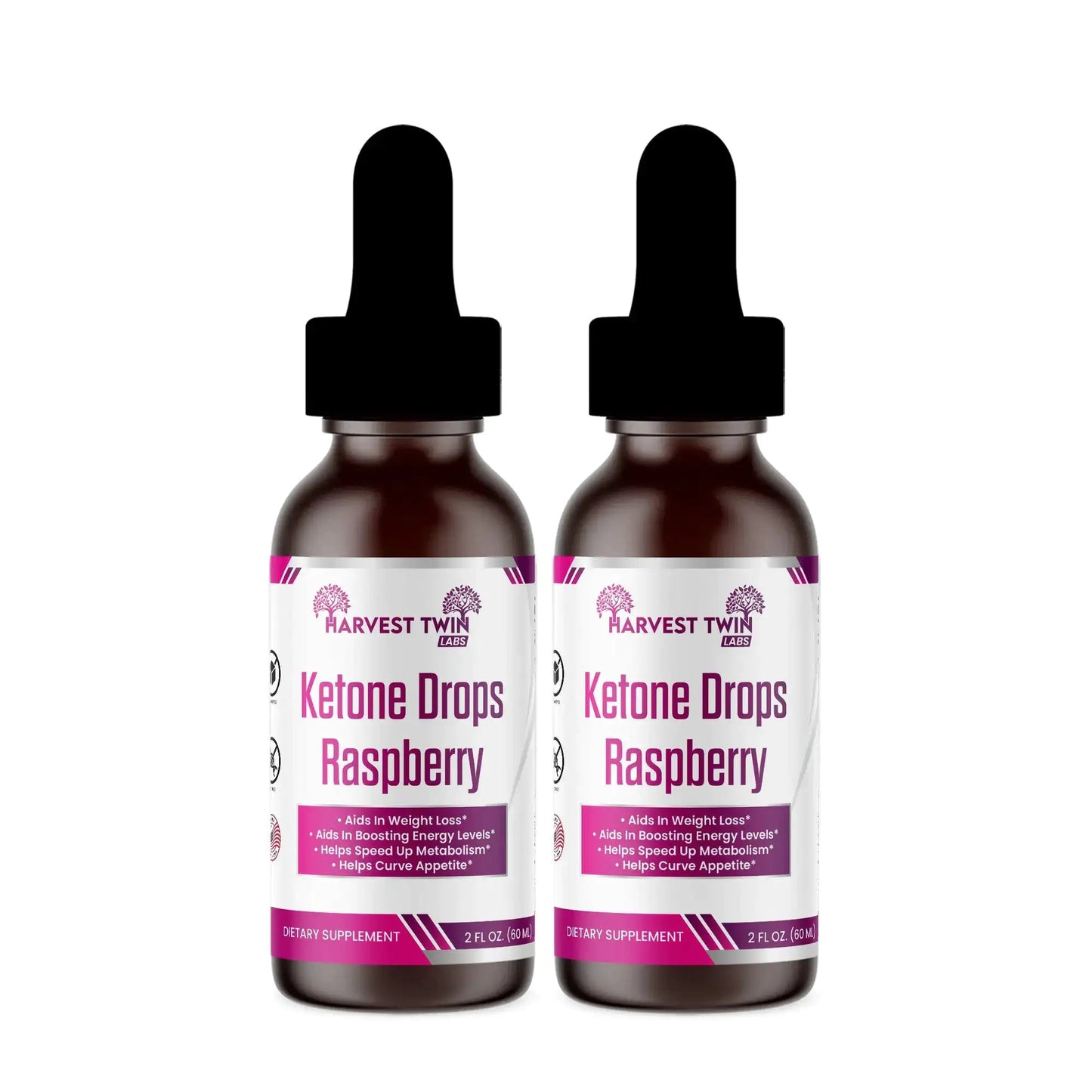 Harvest Twin Keto Drops (Raspberry Ketone Drops)