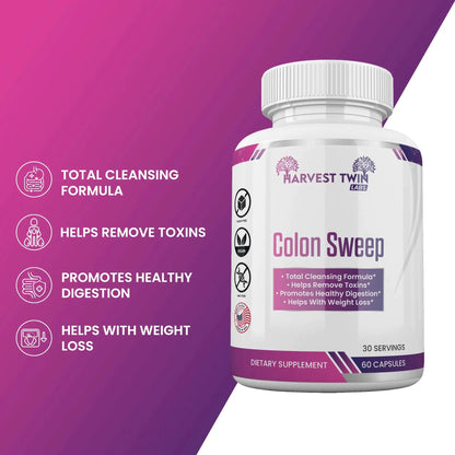 Harvest Twin Colon Sweep Colon Cleanse Formula