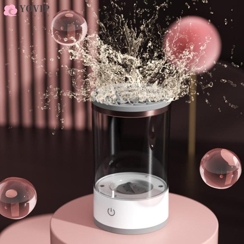 Electric Makeup Brush Cleaner Machine, Electric Cosmetic Automatic Brush Automatic Silicone Brush Cleaner Beauty Blender Cleanser Makeup Brush Cleaner Machine Electric Makeup Brush Cleaners