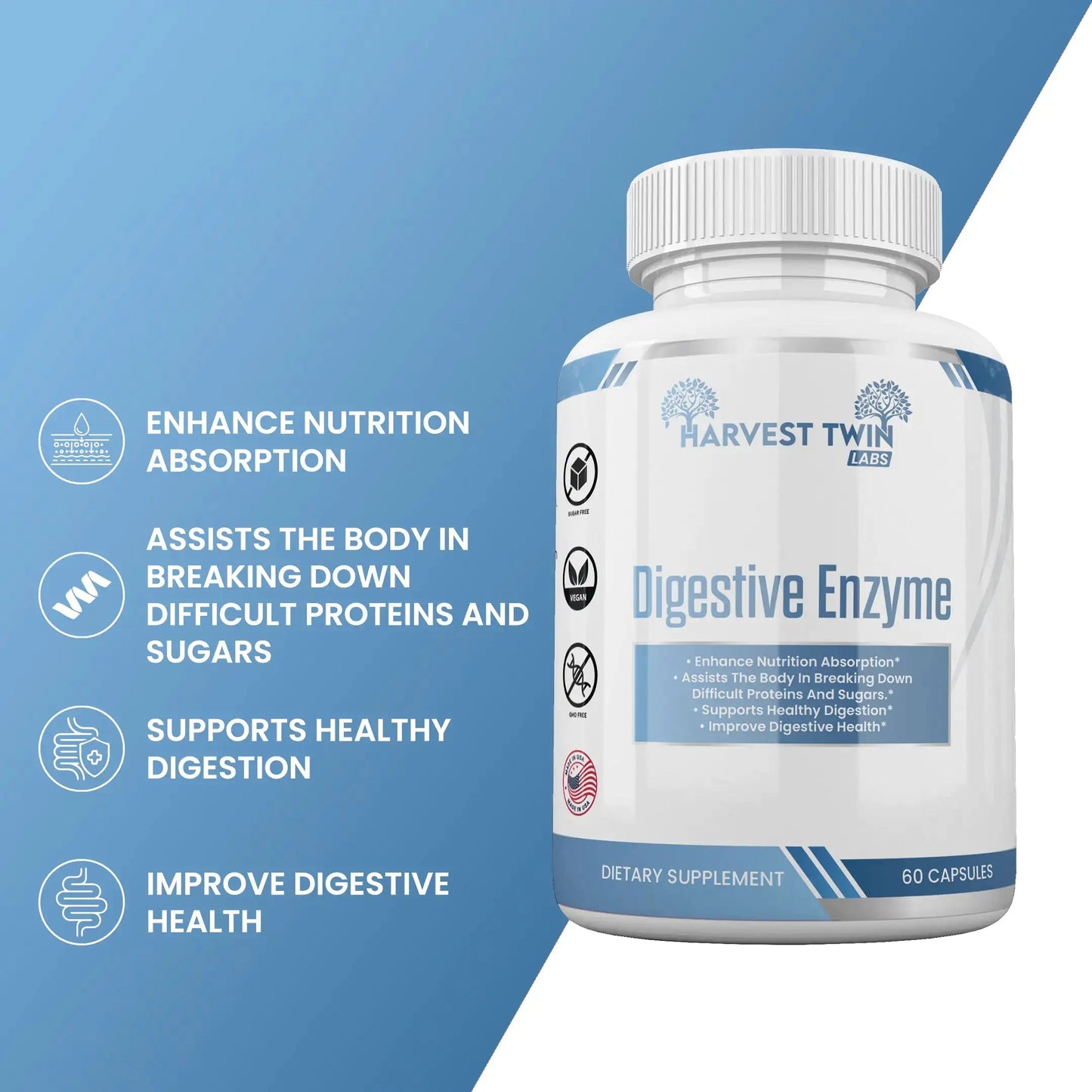 Harvest Twin Digestive Enzyme