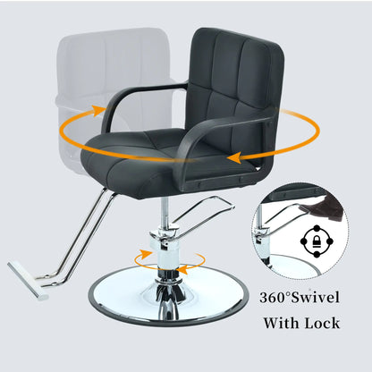 Metal Barber Salon Chair