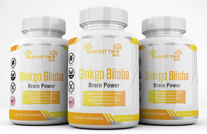 Harvest Twin Ginkgo Biloba Supplements