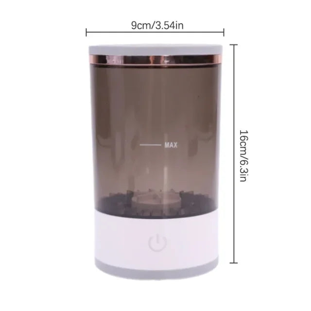 Electric Makeup Brush Cleaner Machine, Electric Cosmetic Automatic Brush Automatic Silicone Brush Cleaner Beauty Blender Cleanser Makeup Brush Cleaner Machine Electric Makeup Brush Cleaners