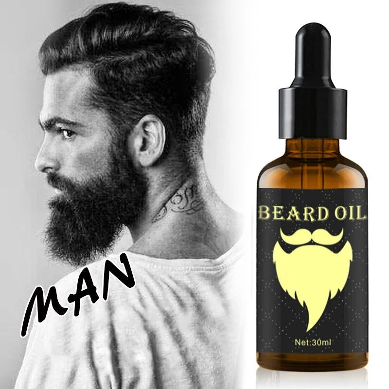 Men's Beard Oil. Nourish and Strengthens Beard, Day Time Beard Oil.