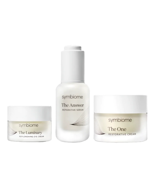 The Treatment Trio (The Answer Serum, The Luminary Eye Cream, The One Moisturizer) - by Symbiome