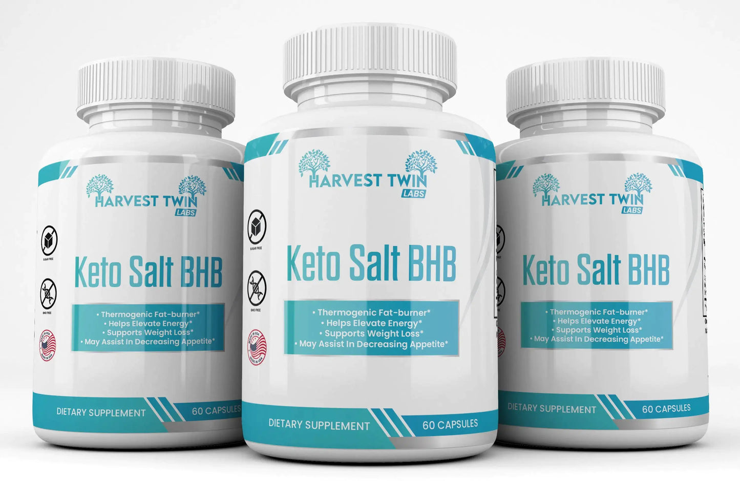 Harvest Twin Keto Salt BHB Supplements