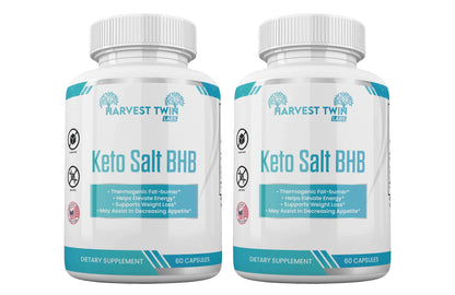 Harvest Twin Keto Salt BHB Supplements