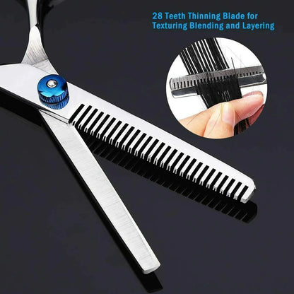 Professional Hair Cutting Thinning Scissors Barber Shears Hairdressing Salon Set