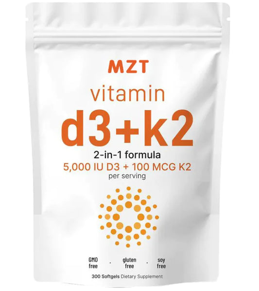 Vitamin D3 + K2 Softgels