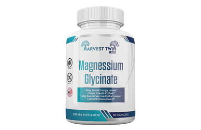 Harvest Twin Magnesium Glycinate Supplements