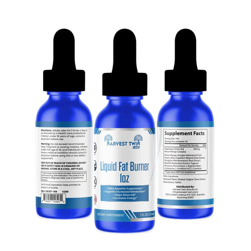 Harvest Twin Liquid Fat Burner 1oz Drops