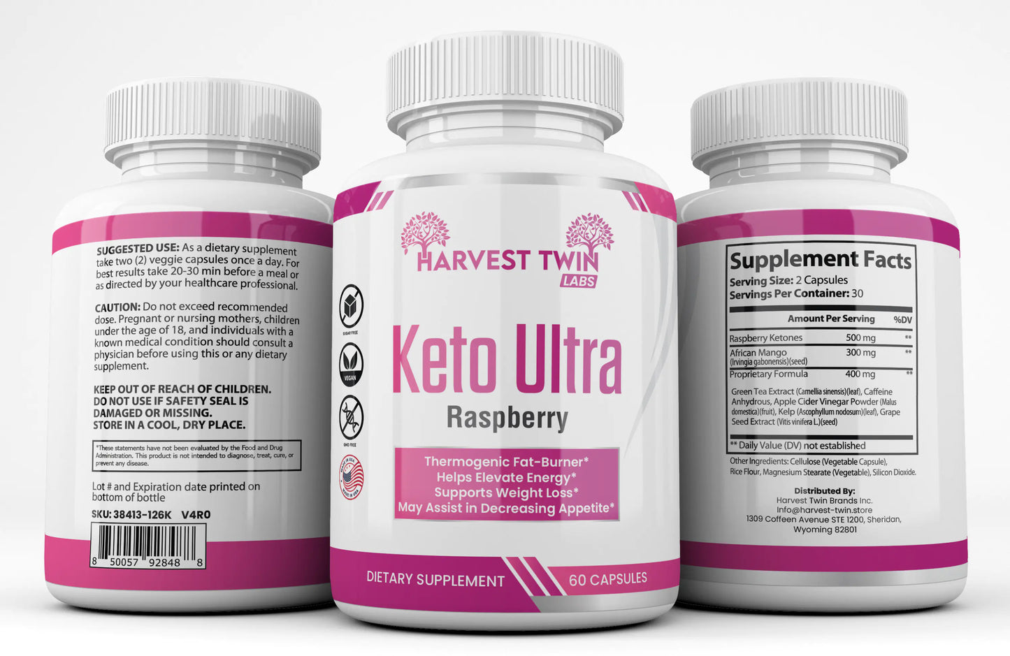 Harvest Twin Keto Ultra (raspberry Ketone Ultra drops)