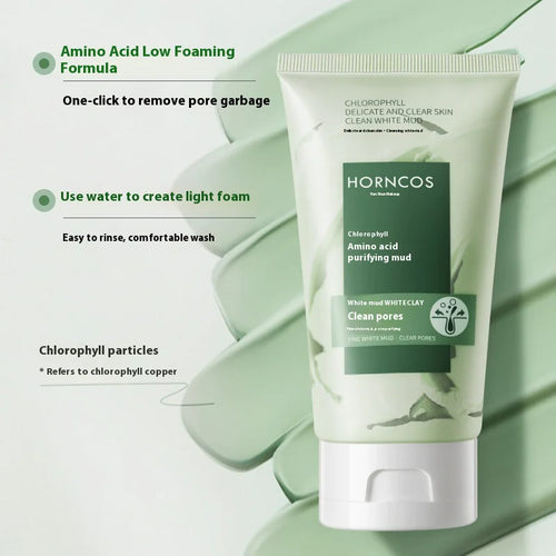 Chlorophyll Amino Acid Cleanser Smooth Tender Cleansing Mud Blackhead