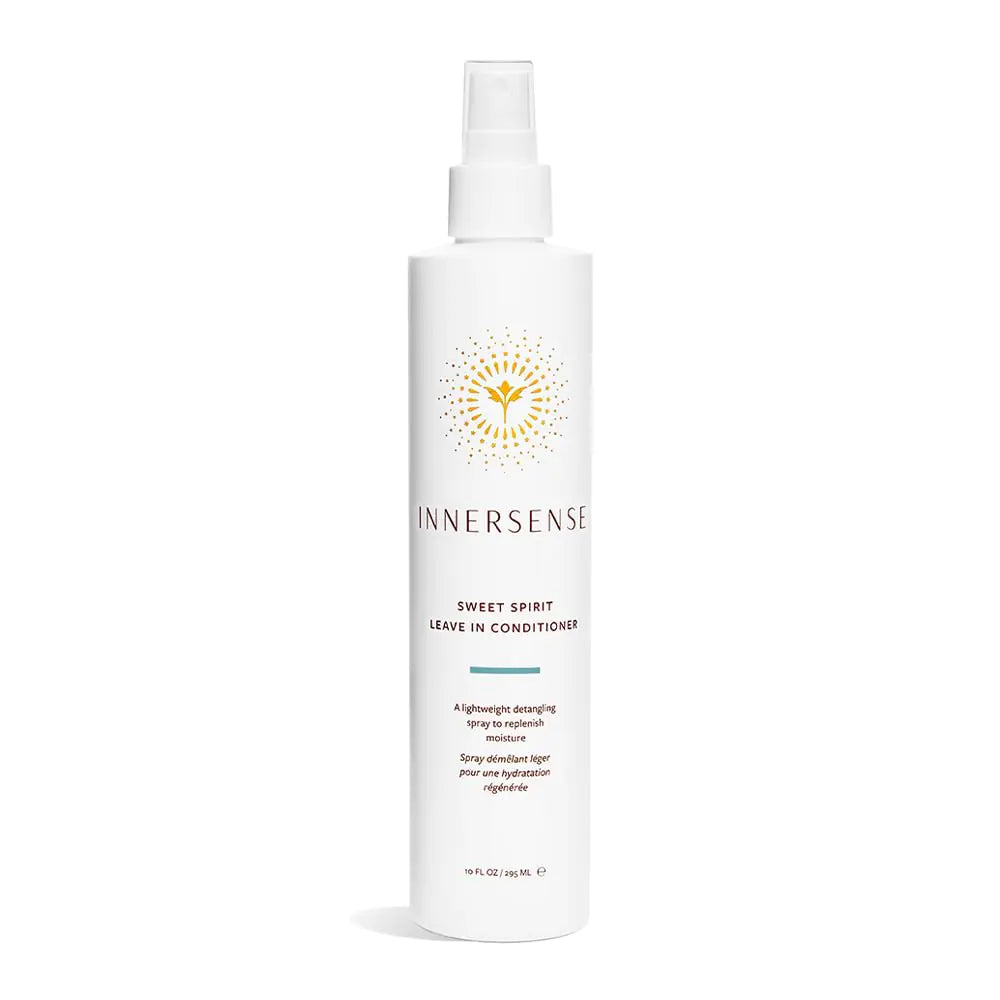 INNERSENSE Organic Beauty - Natural Sweet Spirit Leave-In Conditioner | Non-Toxic, Cruelty-Free, Clean Haircare (Full Size, 10 fl oz | 295 ml) 10 Fl Oz (Pack of 1)