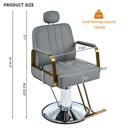 Metal Barber Salon Chair