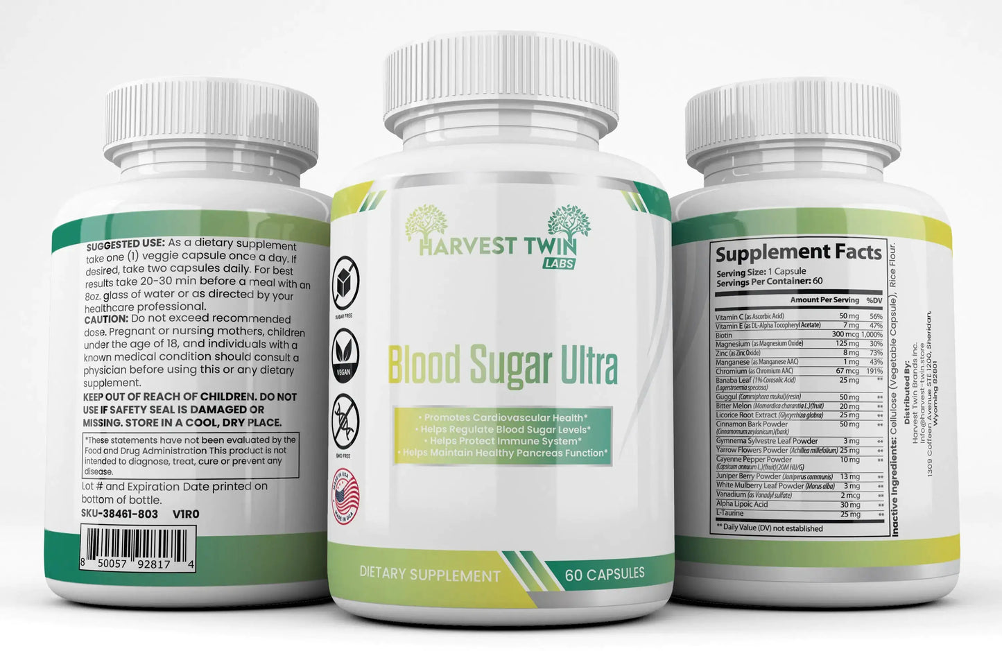 Harvest Twin Blood Sugar Ultra Supplement