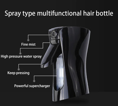 Continuous Hair Plant Mister Spray Bottle Fine Empty Small Mist Spray Bottles Mist Sprayer Water Alcohol Cleaning Spray Mist Bottle for Curly Hair Styling Products,Plants, 300ml