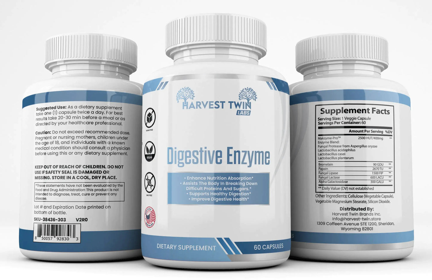 Harvest Twin Digestive Enzyme