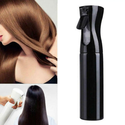 Continuous Hair Plant Mister Spray Bottle Fine Empty Small Mist Spray Bottles Mist Sprayer Water Alcohol Cleaning Spray Mist Bottle for Curly Hair Styling Products,Plants, 300ml