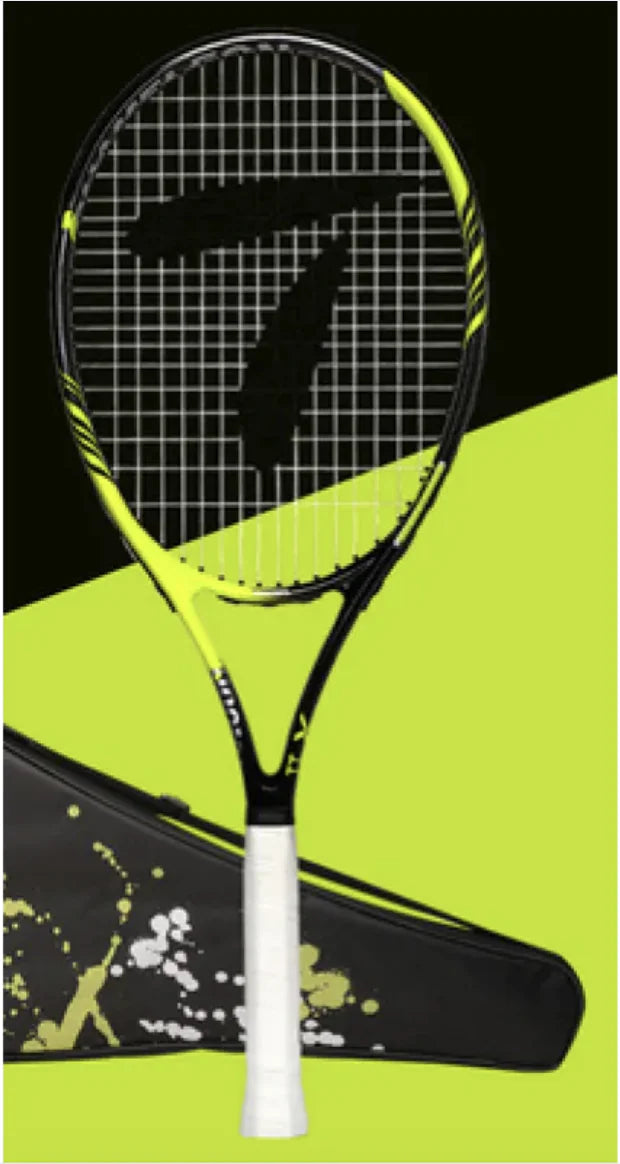 Tennis Rackets for Adults, Pre-Strung 27 Inch Tennis Racquets, 10 Color Options.