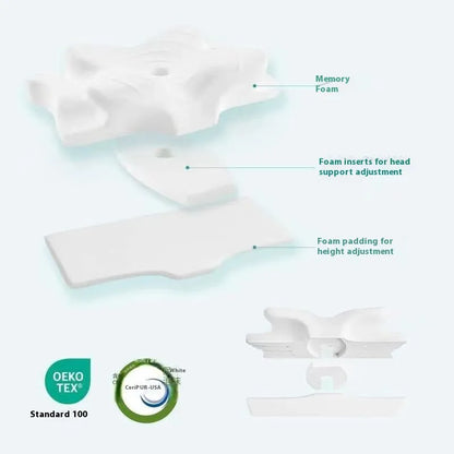 Memory Foam Cervical Support Pillow