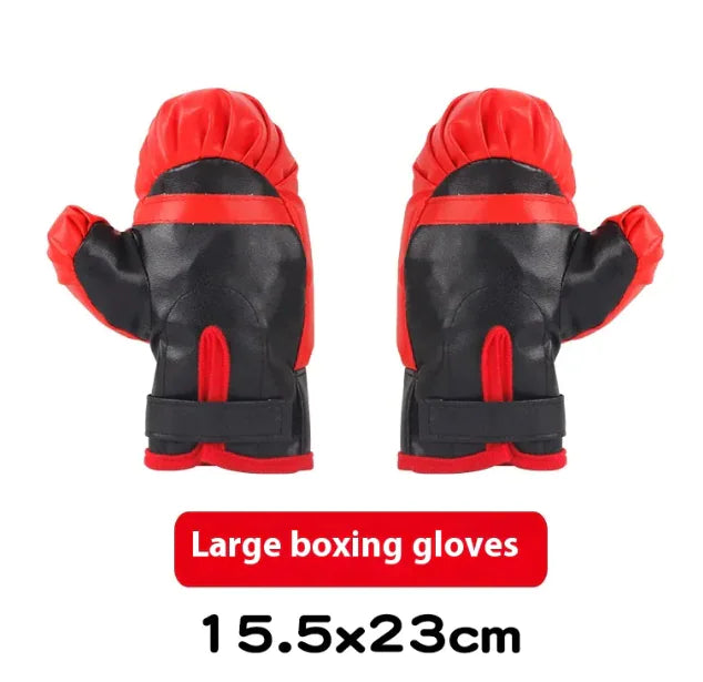 Punching Bag with Stand for Adults Kids, Freestanding Reflex Speed Bags with 55’’-62.5’’ Adjustable Height, Boxing Equipment with Gloves for Home Gym Workout MMA Training, Fitness