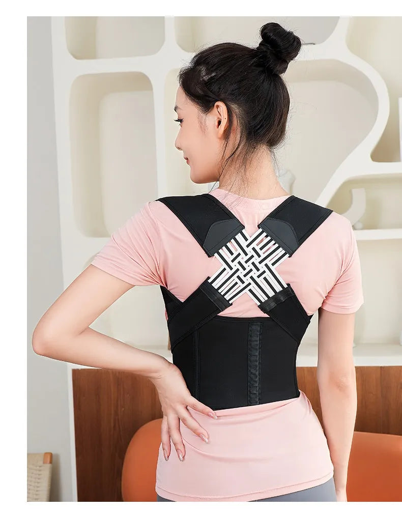 Back Brace and Posture Corrector for Women and Men, Back Straightener Posture Corrector, Scoliosis and Hunchback Correction, Back Pain, Spine Corrector, Support, Adjustable Posture Trainer